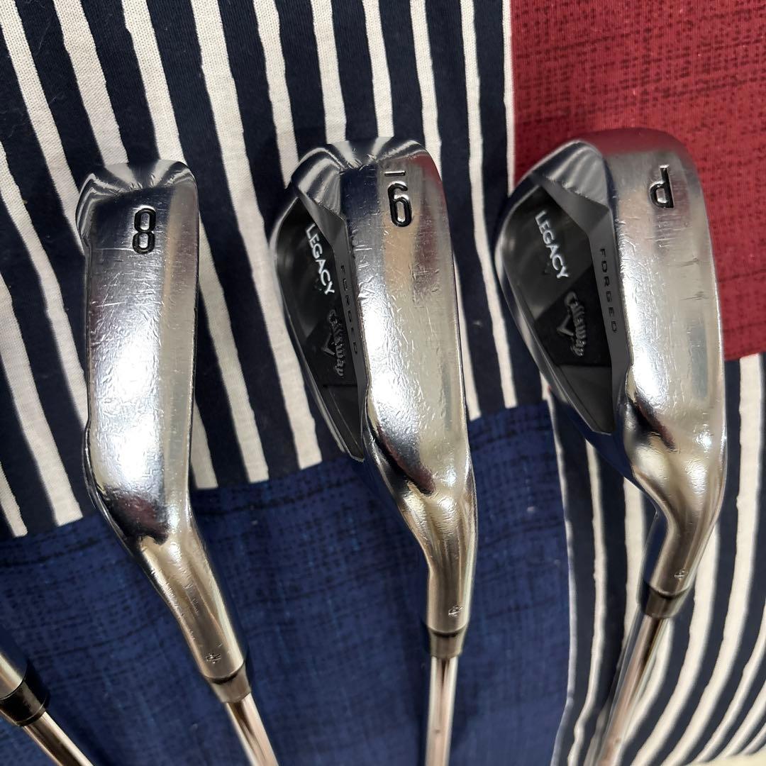 名器　美品　Callaway Legacy Black アイアン　6本セット