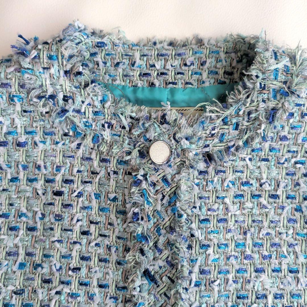 現行♡ユナイテッドアローズ カラーツイードベスト プルオーバー F