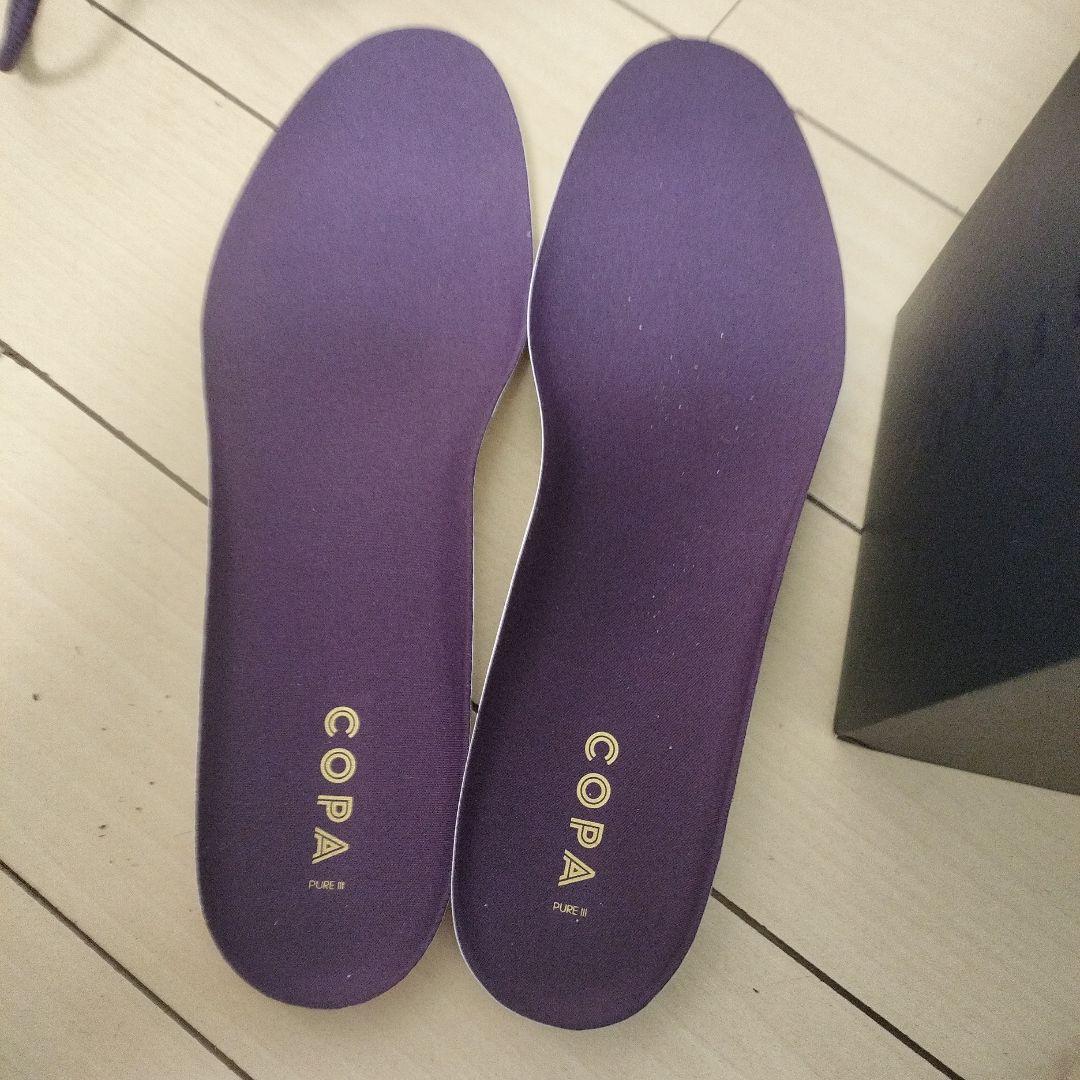 天然皮革　アディダス　コパピュア3　エリート　HG AG ジャパン26.5cm