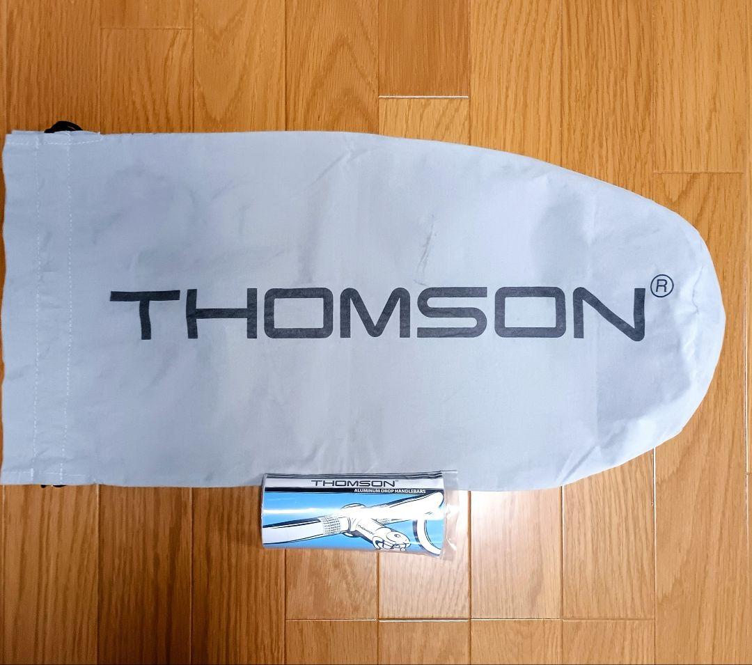 THOMSON カーボン ドロップ ハンドル（エアロ）400㎜　※匿名配送