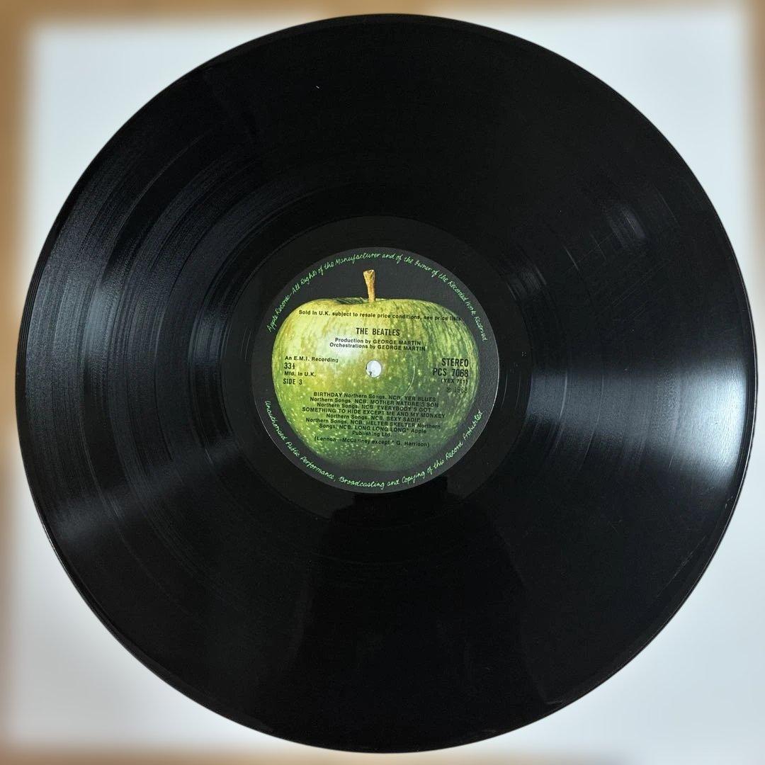 ビートルズ 名盤 レコード ホワイトアルバム UKオリジナル盤