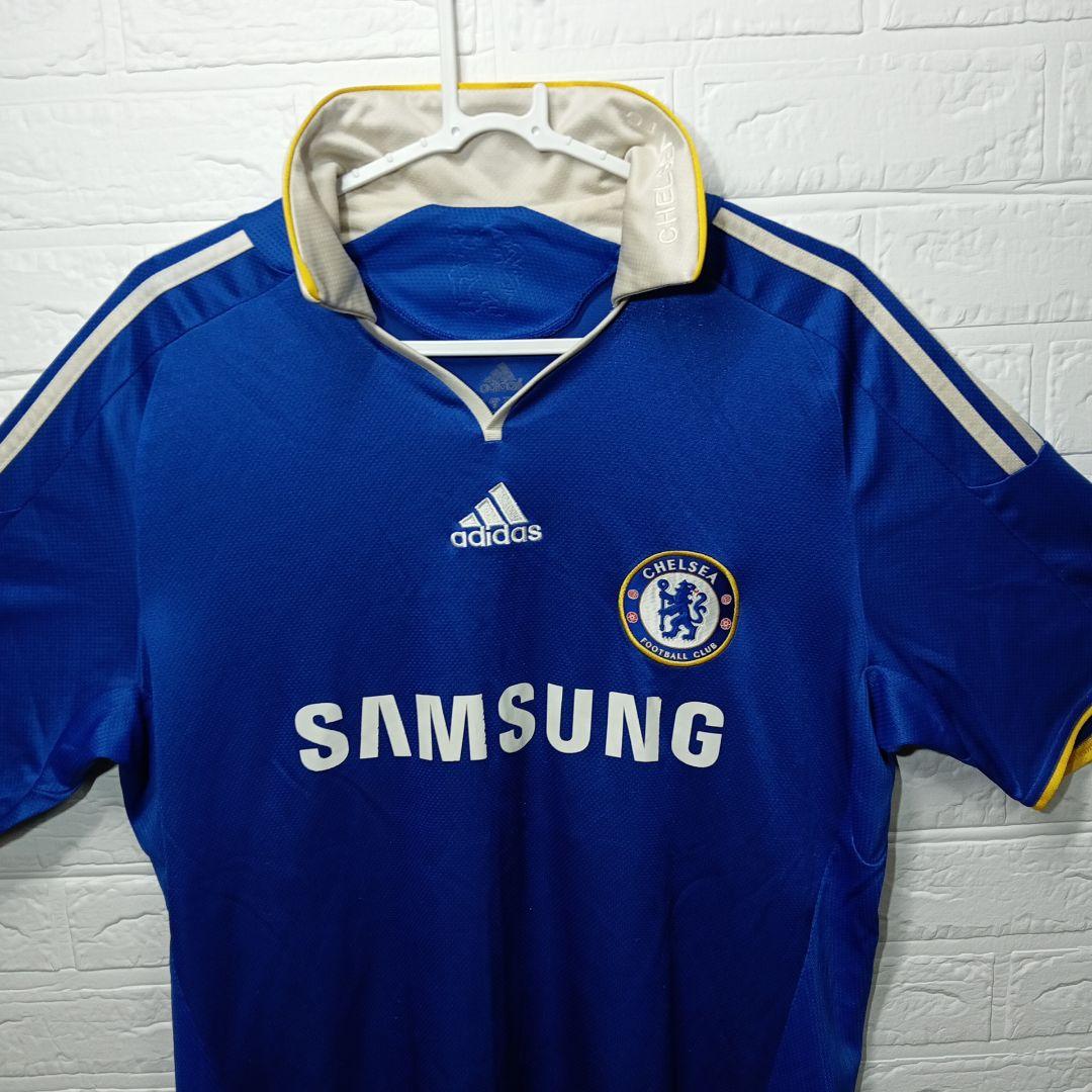 [美品] chelseaチェルシー08/09 ホーム ユニフォーム E08159