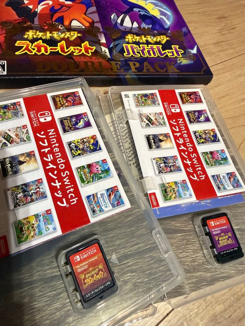 ポケットモンスター スカーレット バイオレット ダブルパック ポケモン