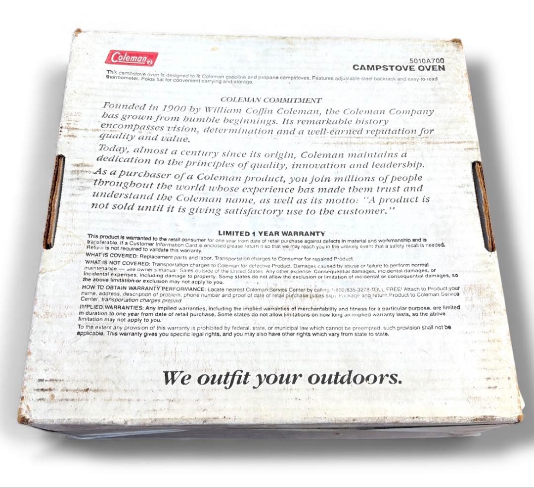 コールマン キャンプ用折り畳み式 スモークオーブン レンジ キャンプ 直火