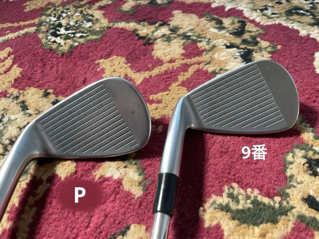TaylorMade P770 2023 6本セット（5~P / 7番折れ）