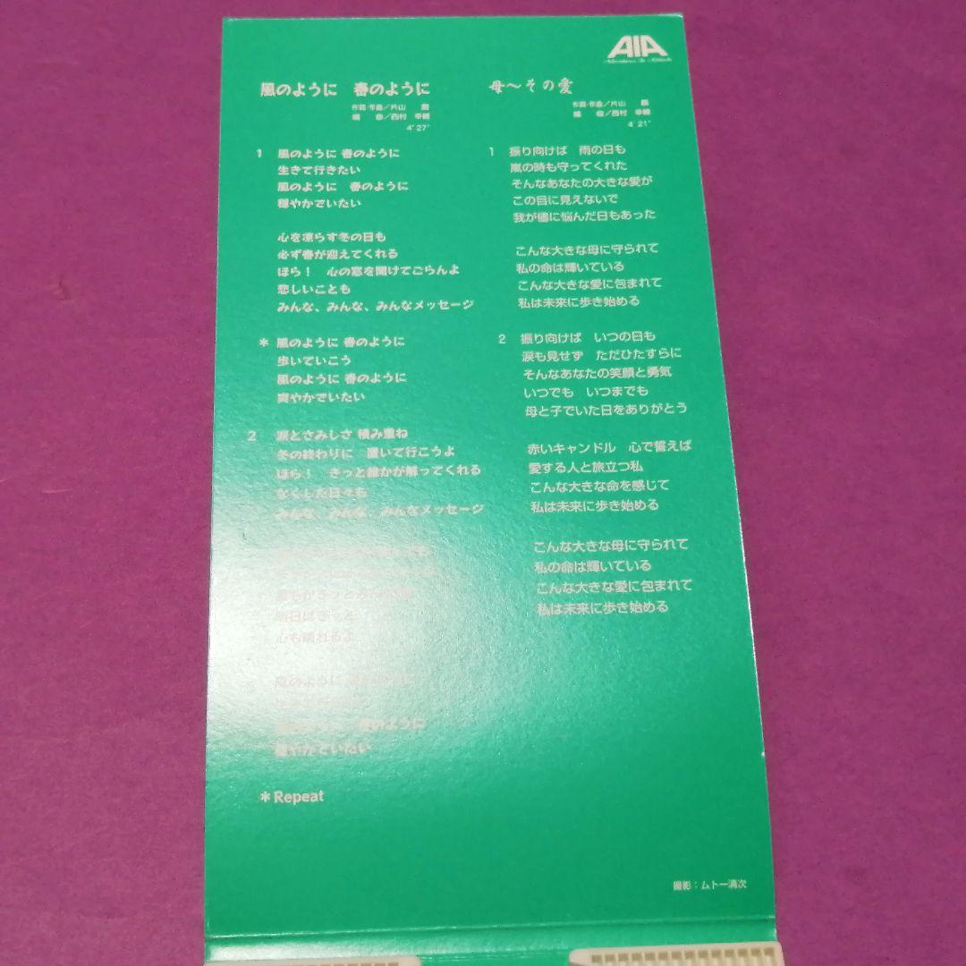 （８ｃｍ）春菜いちご／風のように　春のように／自主制作／スワンプポップス