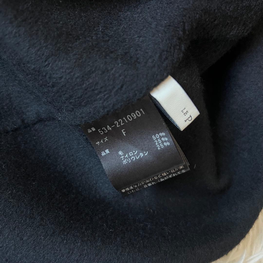 LE PHIL ルフィル ライト リバー ブラウス ジレ ブラック