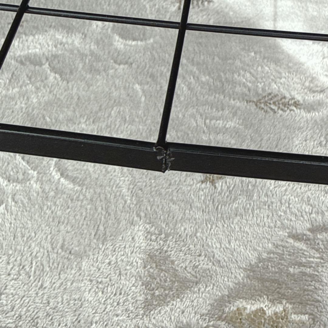 【最終価格】【美品】ミッドセンチュリー　ガラステーブル　レトロ　スペースエイジ