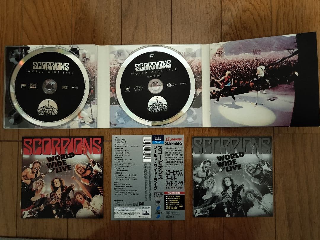 【完全限定盤】スコーピオンズ／WORLD WIDE LIVE