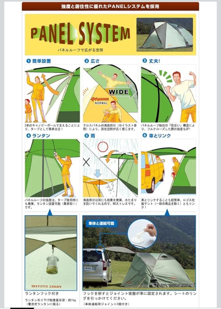 ロゴス　LOGOS neos PANELストリームドーム WXL　4～5人用