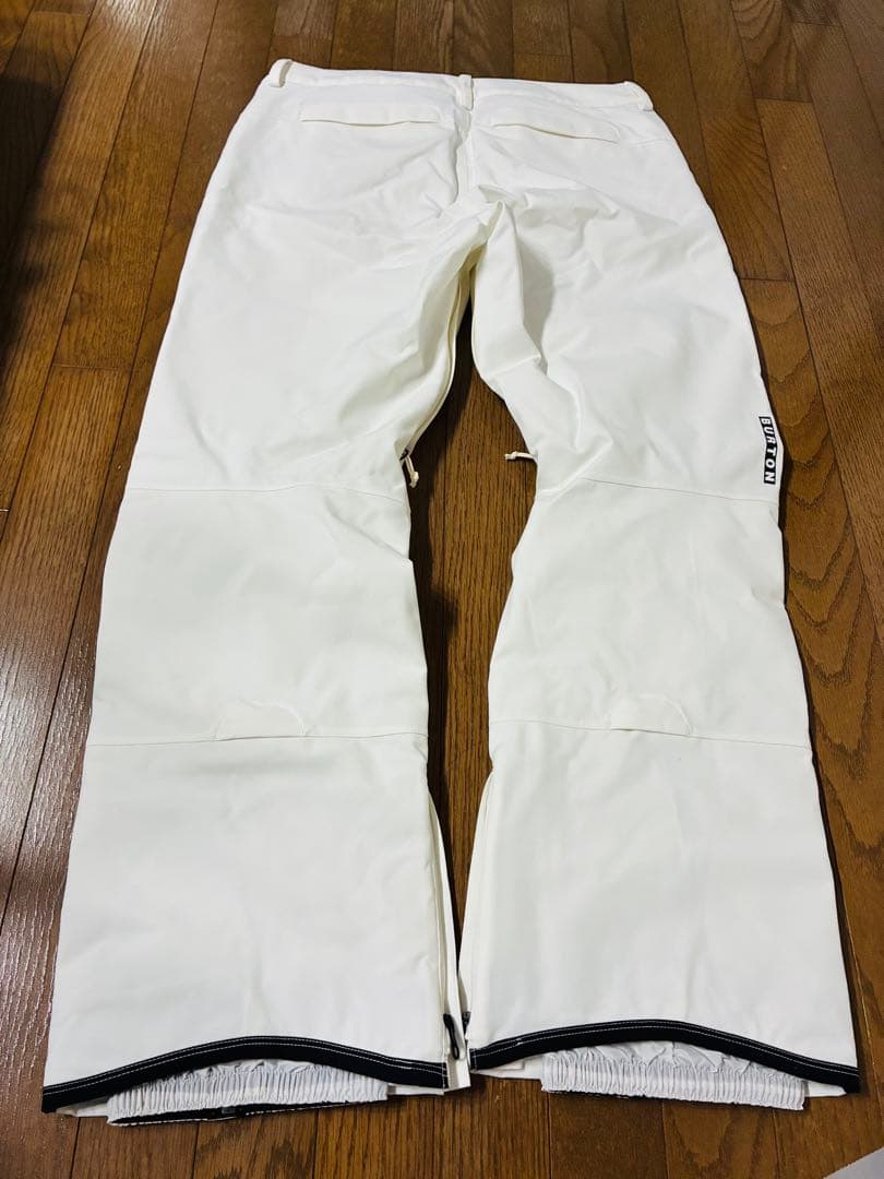 BURTON スノーボードパンツ ホワイト 新品　Lサイズ