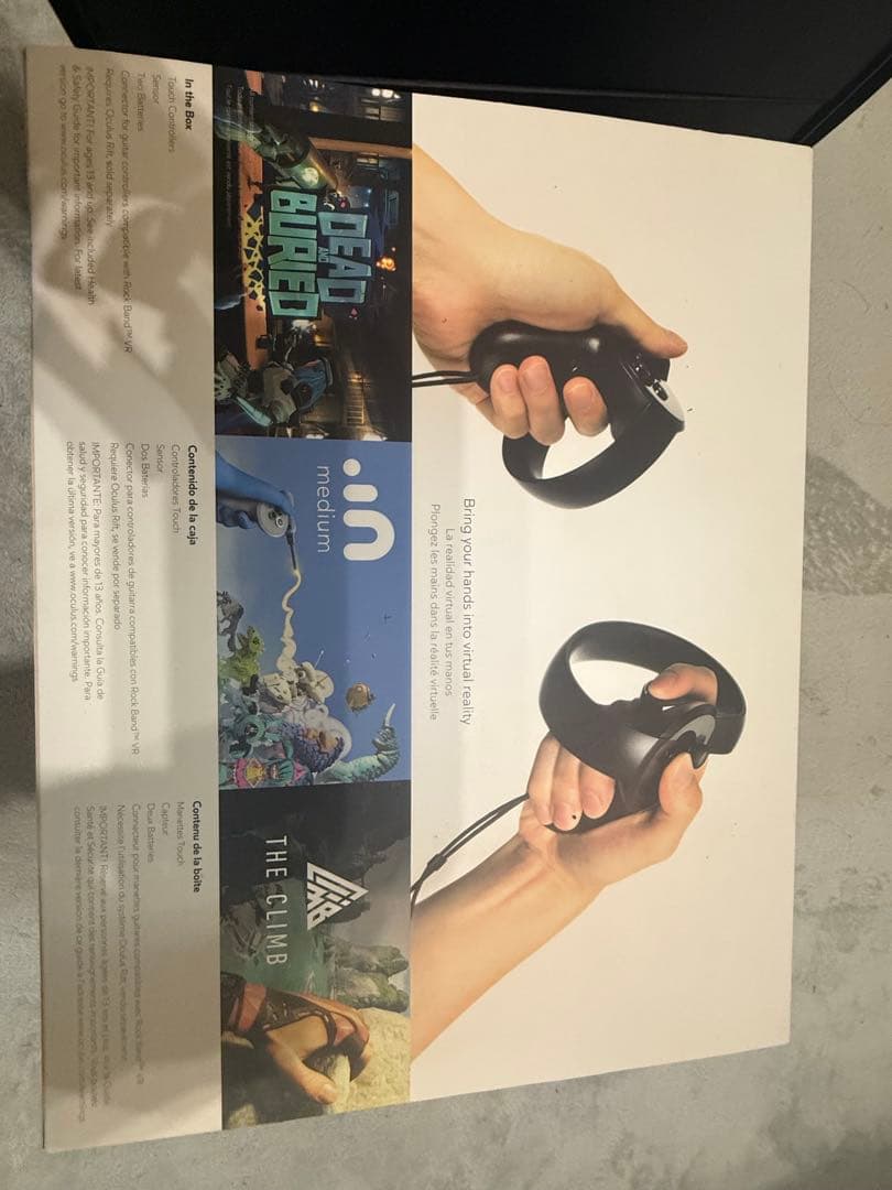  Rift VRヘッドセット【箱付き】