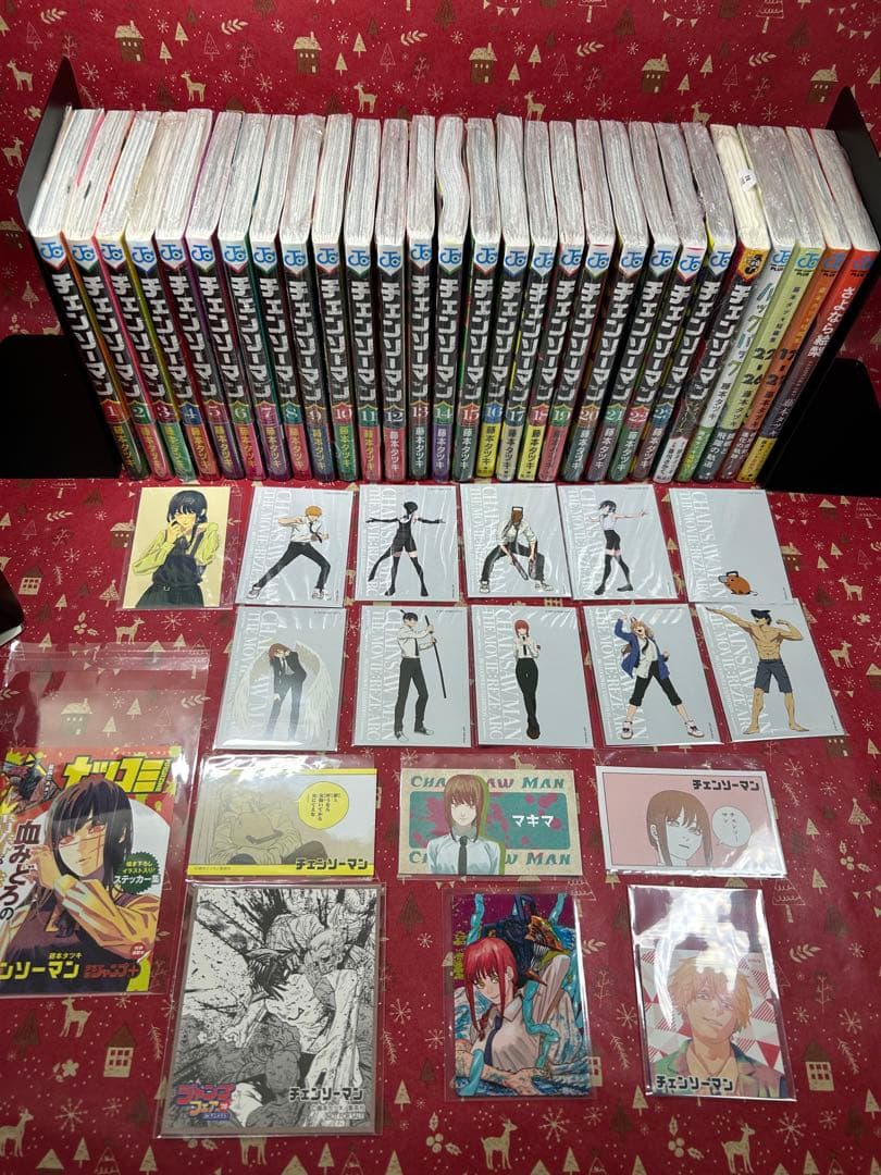 【新品未開封多数】チェンソーマン 全巻初版帯・冊子付セット 1巻初版 特典大量