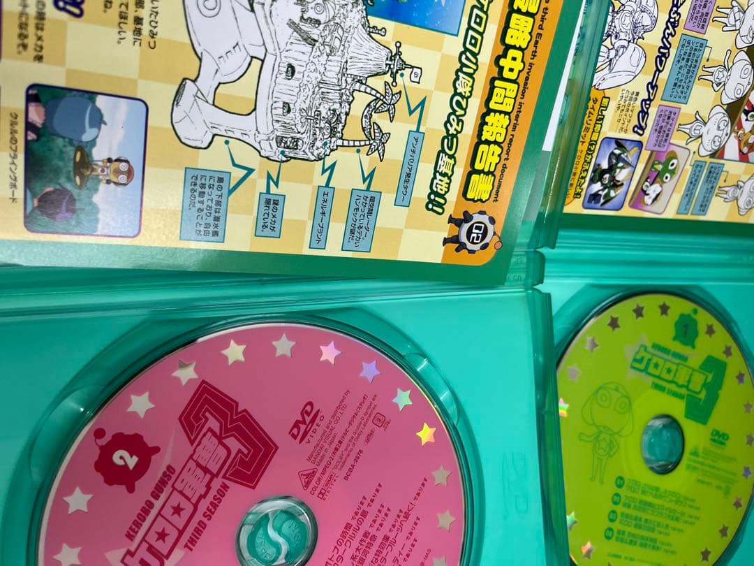 ケロロ軍曹　DVD box付きセット
