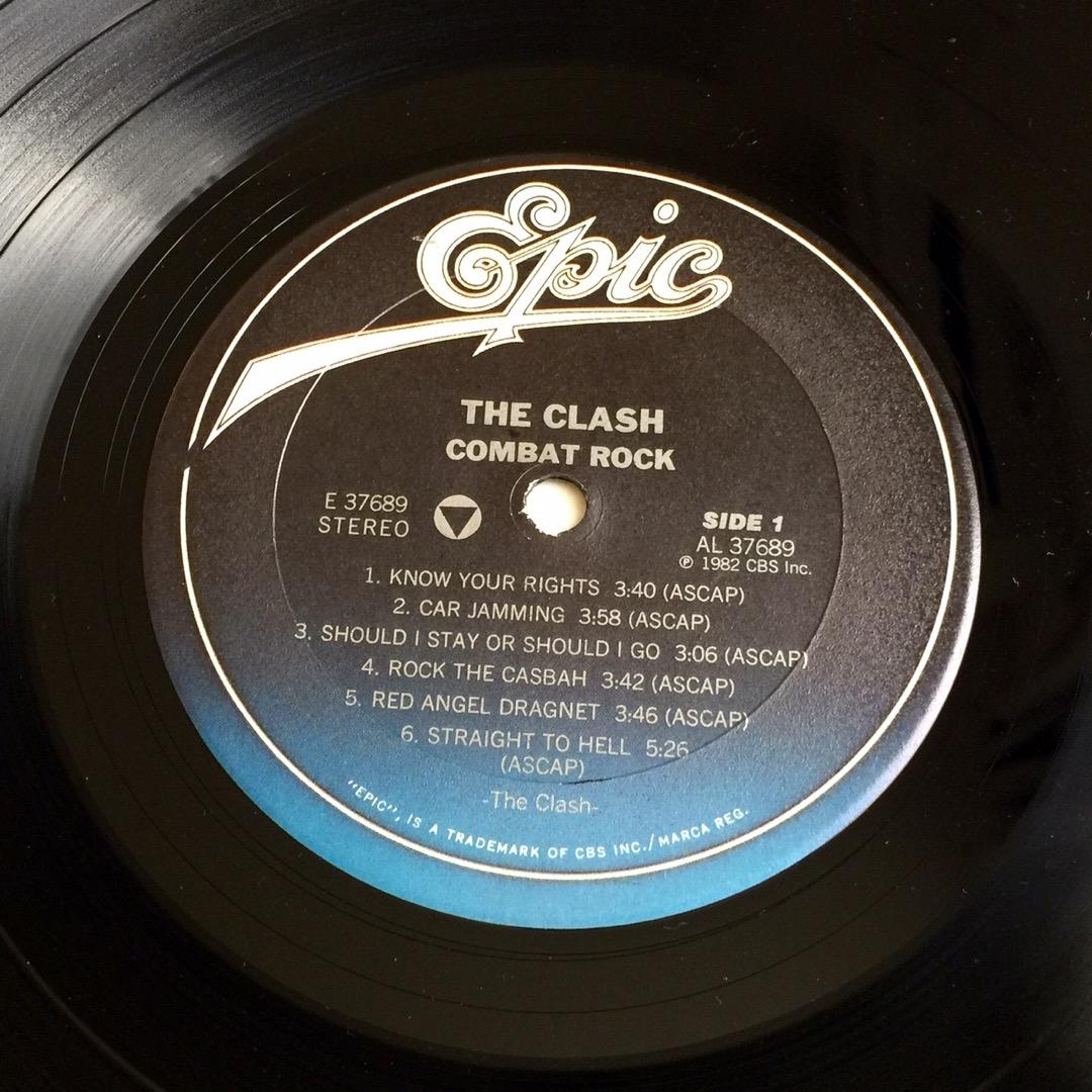 美盤LP / BLACK MARKET CLASH / COMBAT ROCK