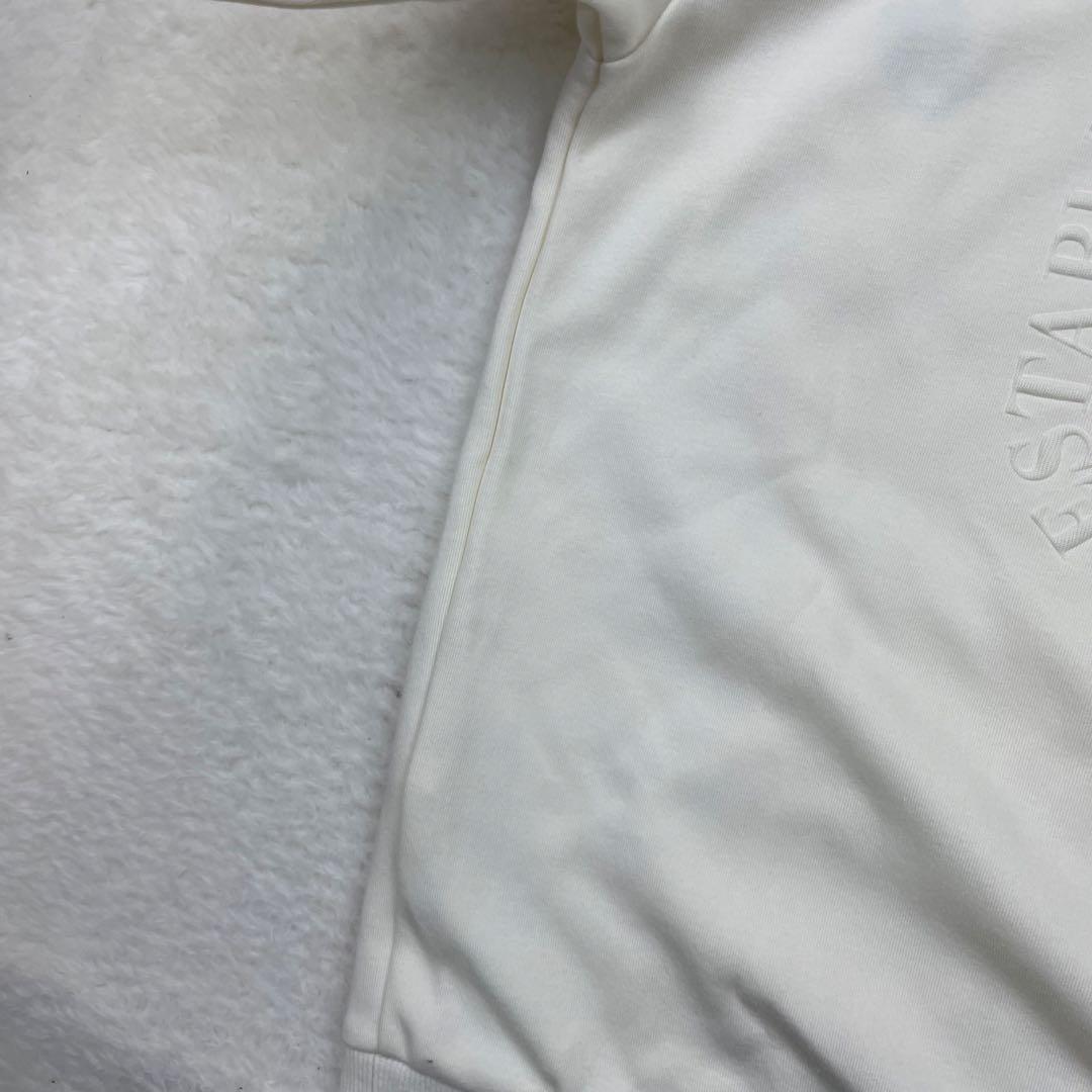 美品　PEARLY GATES フルジップフーディ ホワイト　パーカー