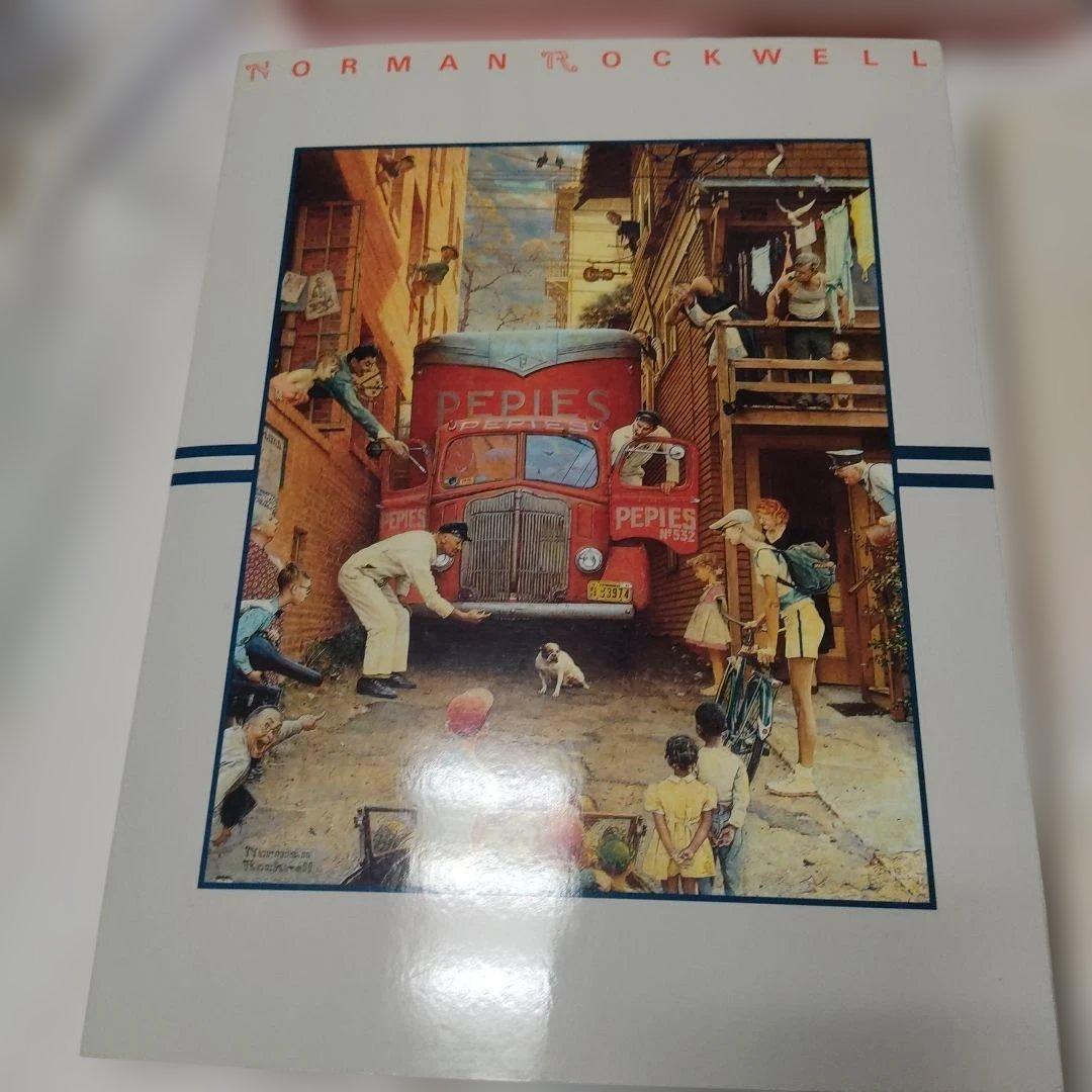 ノーマンロックウェル。アメリカ。洋書や日本語書など。9冊。古本。
