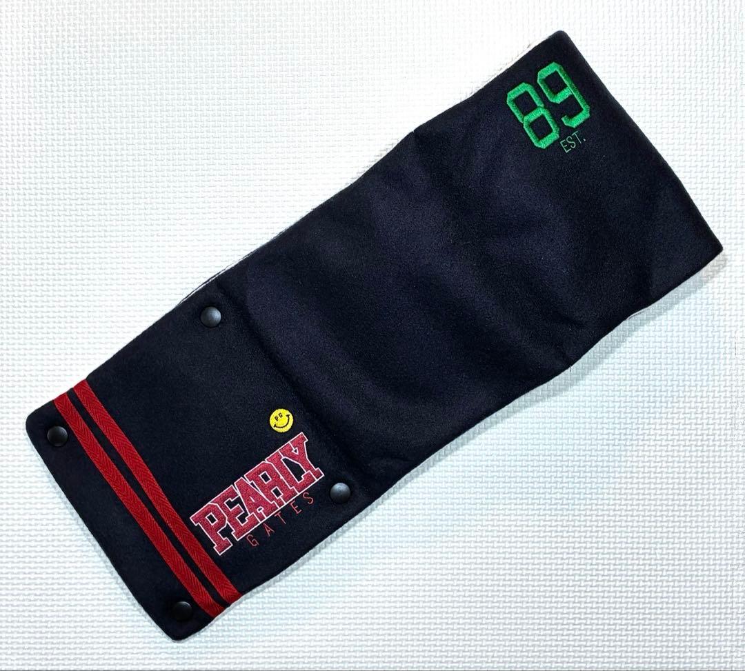 パーリーゲイツ メルトンフリース リバーシブル ネックウォーマー（FR）