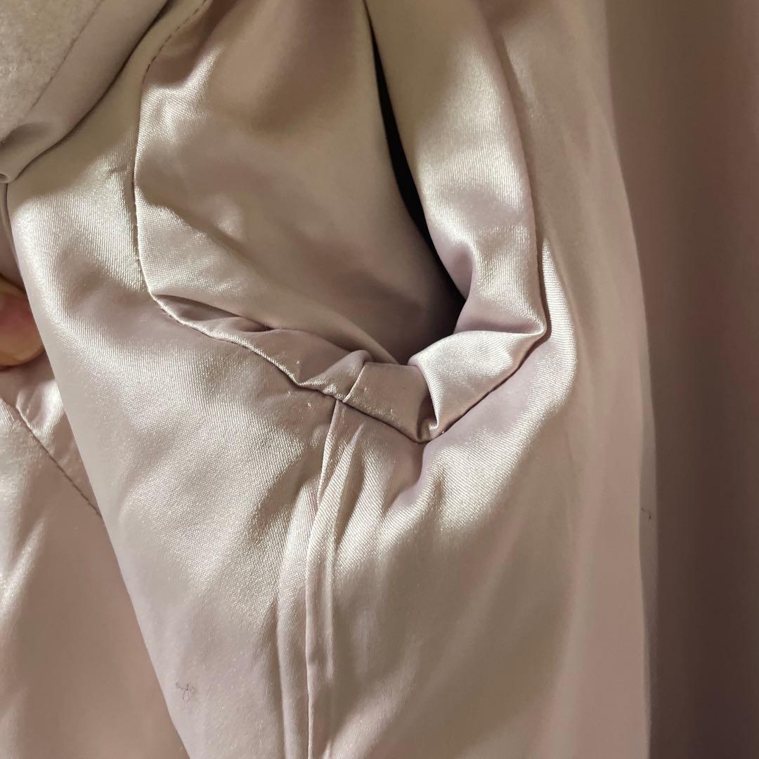 22AW セルフォード　ケープスタイル　ピンク　ロングコート