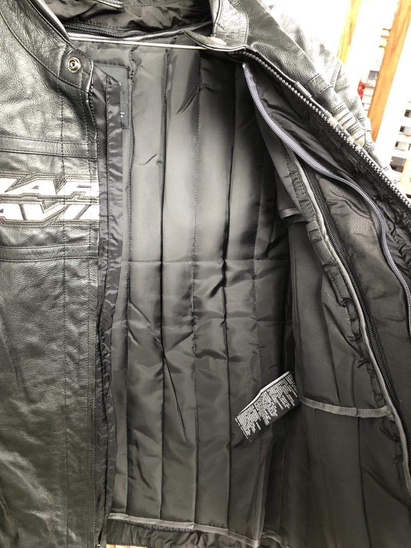 新品 Harley-Davidson 2WAY ライダースレザージャケット XL