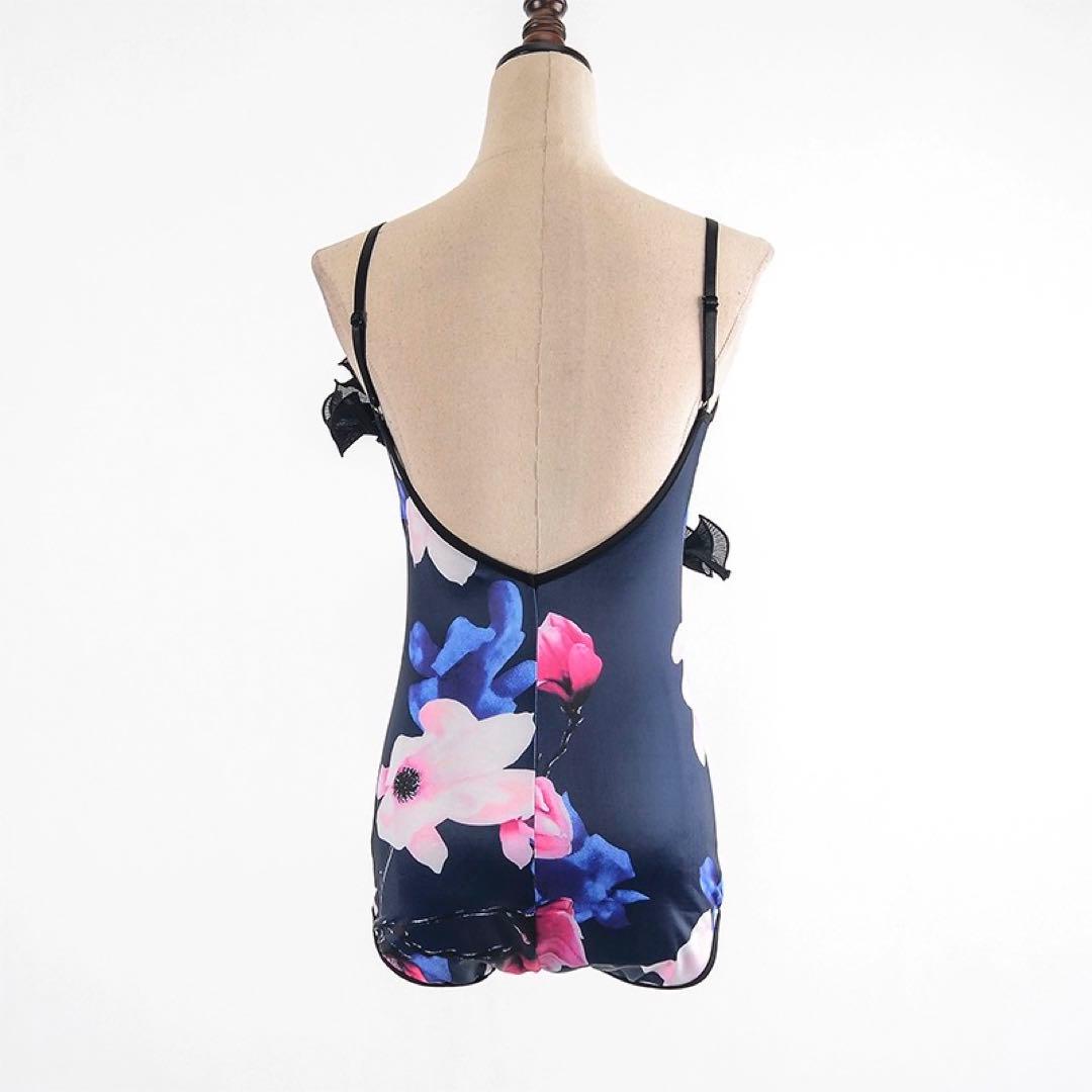 ダンストップス　社交ダンスラテンダンスレオタード　ダンスウェア　ストラップ