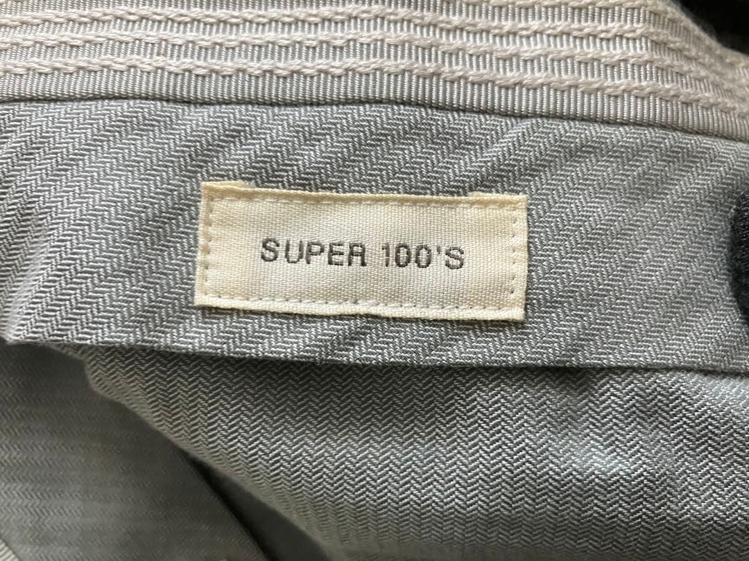 インコテックス/INCOTEX スラックス　48 グレー　フランネル/サキソニー