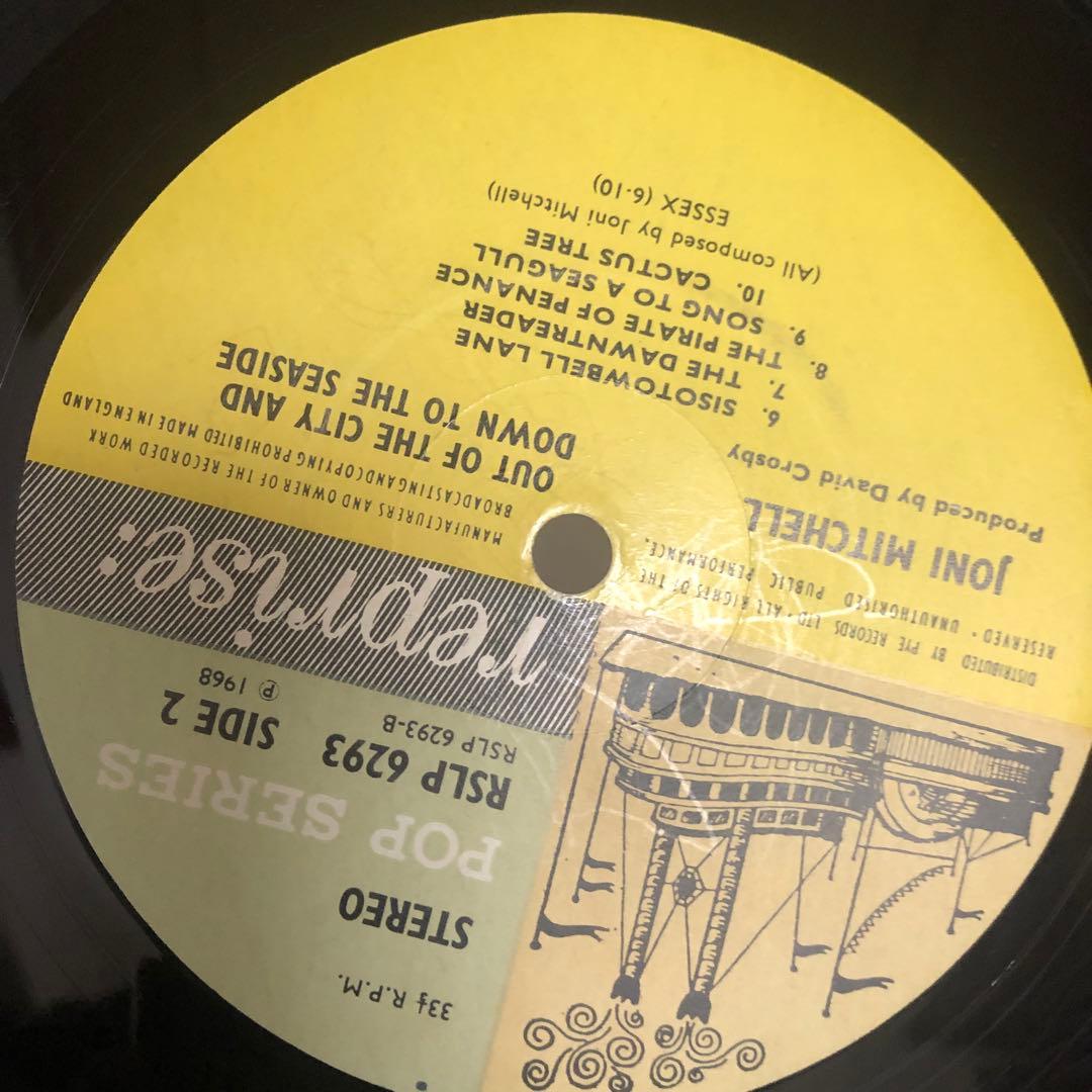 【UKオリジナル】Joni Mitchell／ソング・トゥ・ア・シーガル