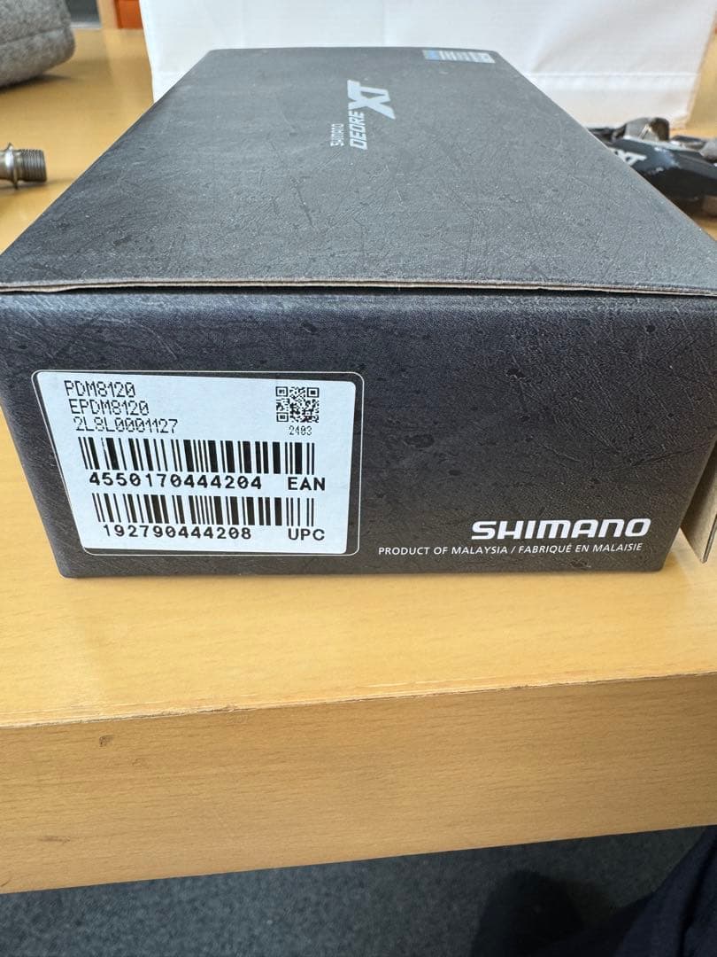 【良品】SHIMANO DEORE XT PD-M8120 SPDペダル