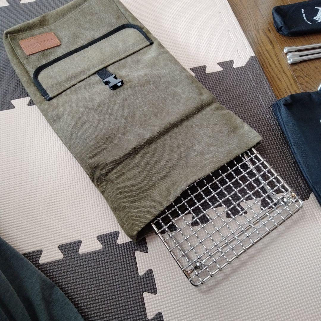 かまどグリル焚き火台&ユニバーサルグリル&ポケットストーブ