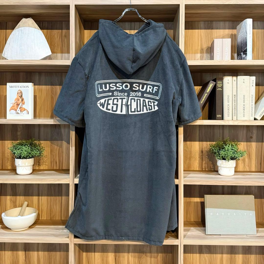 送料込み　LUSSO SURF お着替えポンチョ　グレー⭐︎送料込み