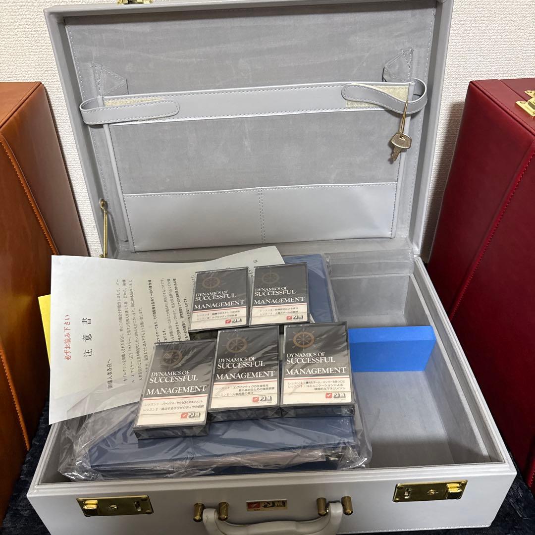 激レア! PJM JAPAN 教材セット カセットテープ アタッシュケース