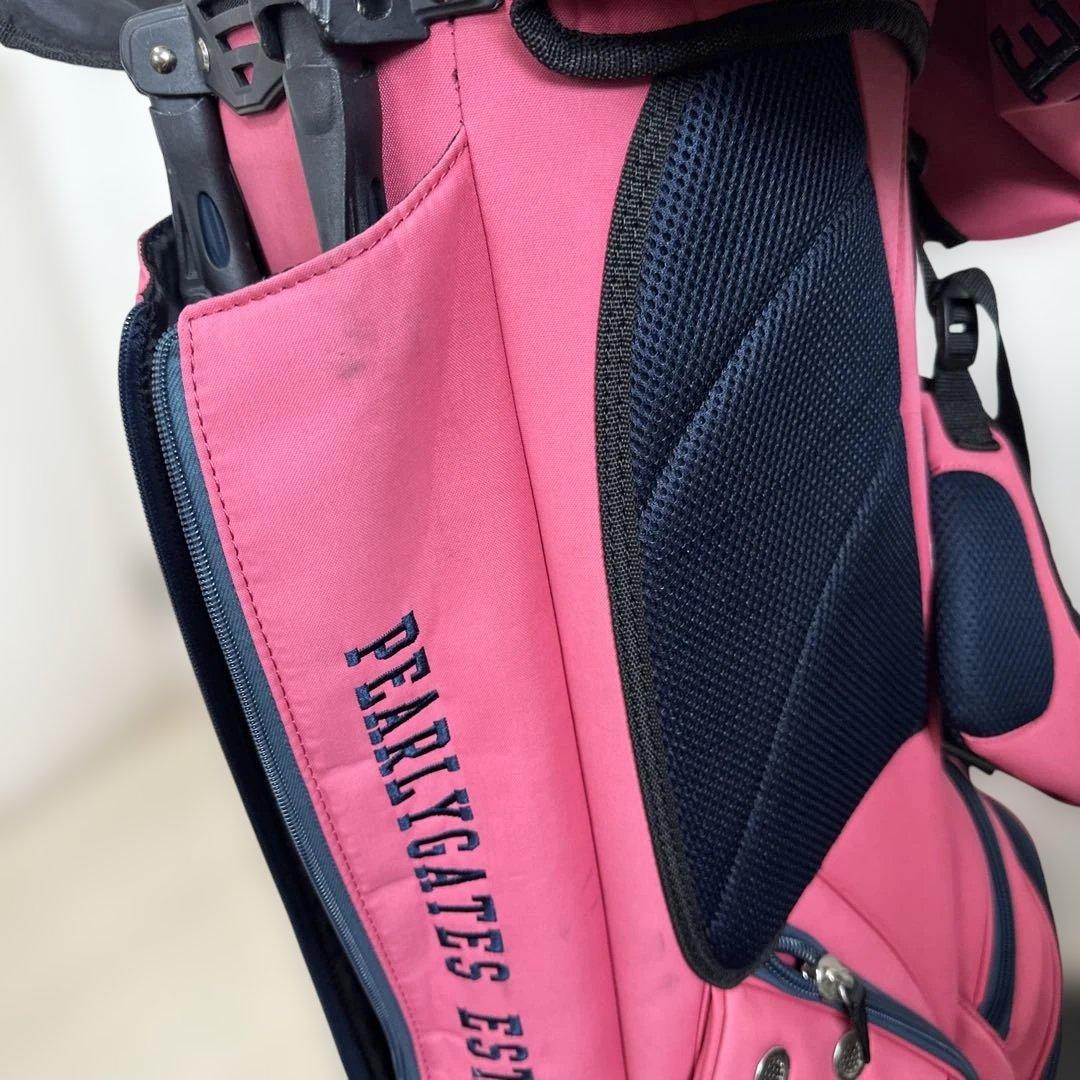 パーリーゲイツ スタンド式キャディバック ピンク