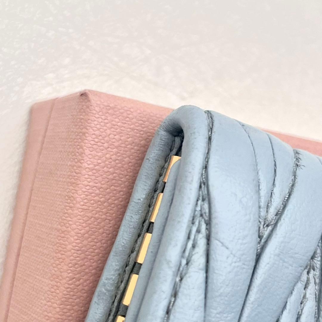 miu miu ミュウミュウ マテラッセ キーケース 6連　0222-⑥