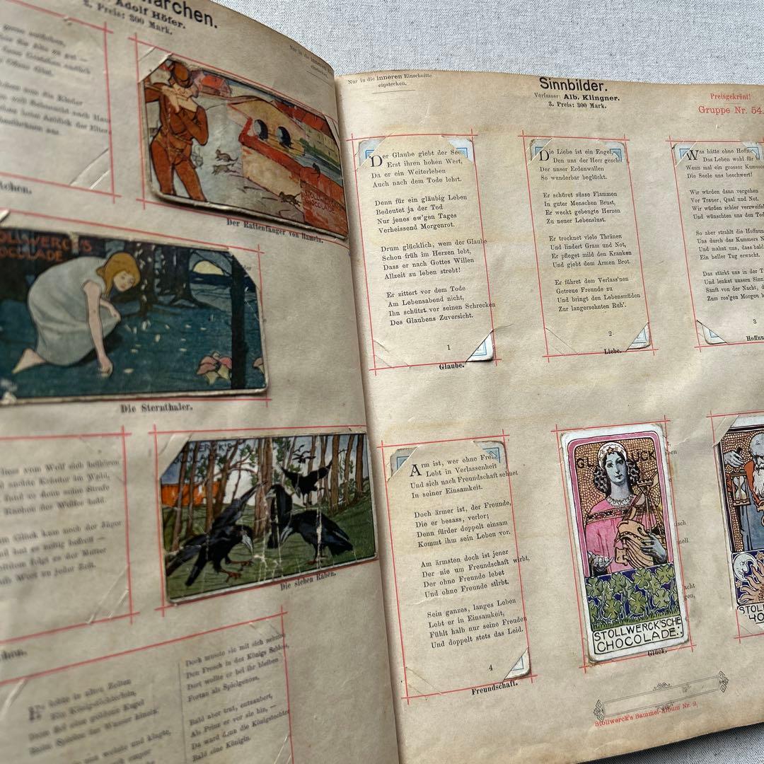 稀少 アンティーク洋書 Albumアルバム ドイツ古書