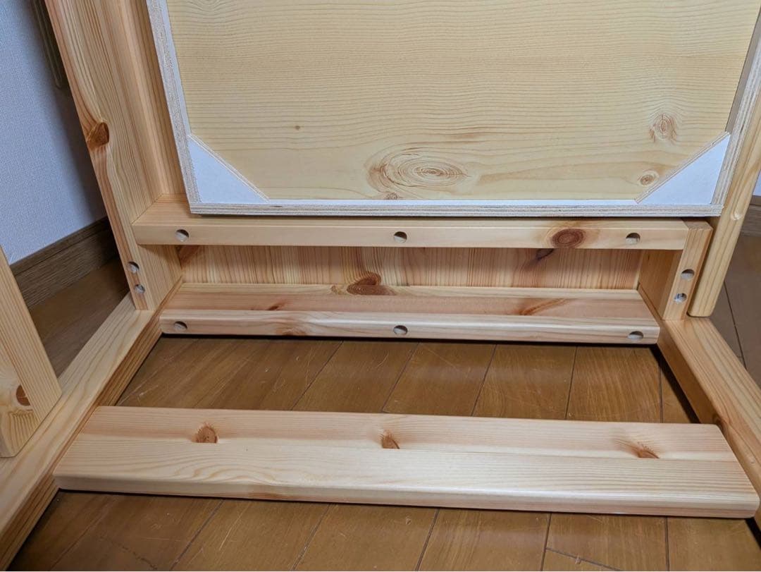 ■送料込■無印 木製デスク パイン材 作業台 テーブル 学習机 デスク 勉強机