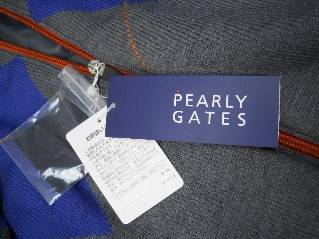 PEARLY GATES　ニット/ナイロン　カーディーガン　ジャケット　未使用。