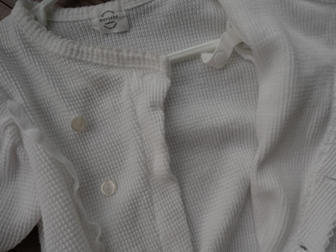 【monbebe】ベビードレス　新生児サイズ