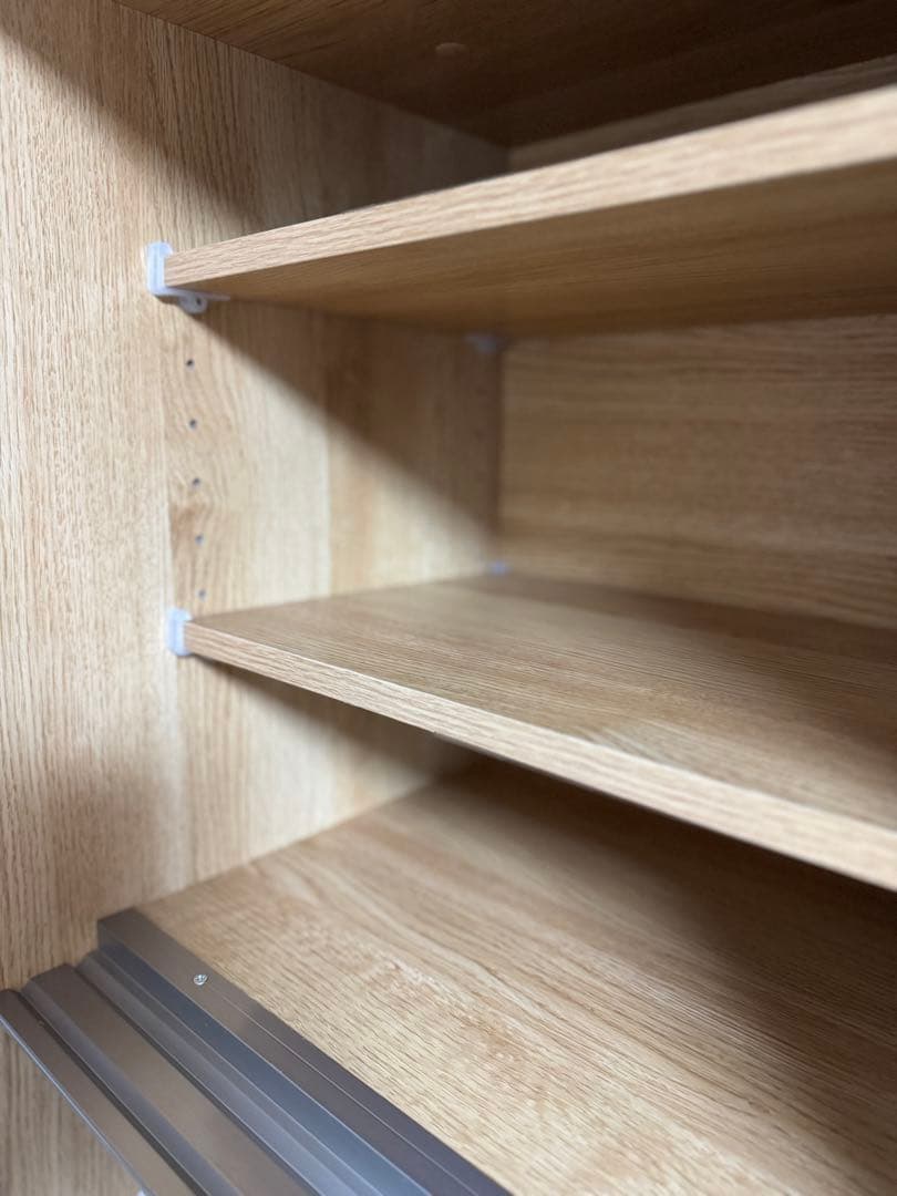 【HIDE】ニトリ　食器棚　リガーレ　幅121cm