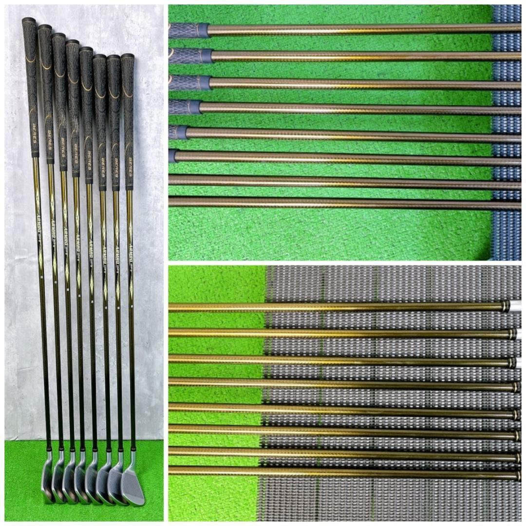 美品 ホンマ ベレス MG703 2S アイアンセット 右打ち 8本 メンズ