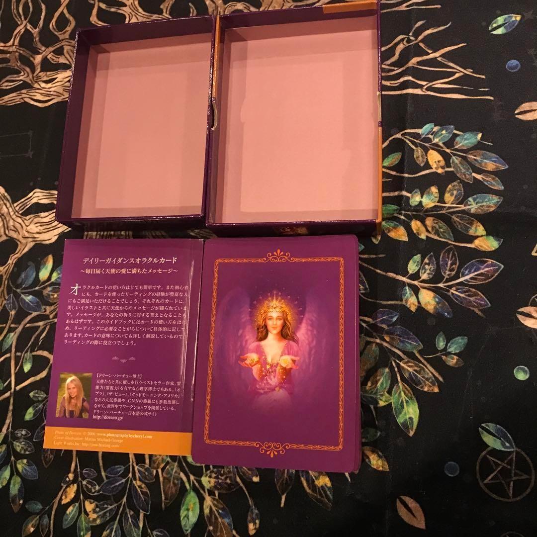 ☘️美品　絶版　希少　日本語版 金縁　デイリーガイダンスオラクルカード