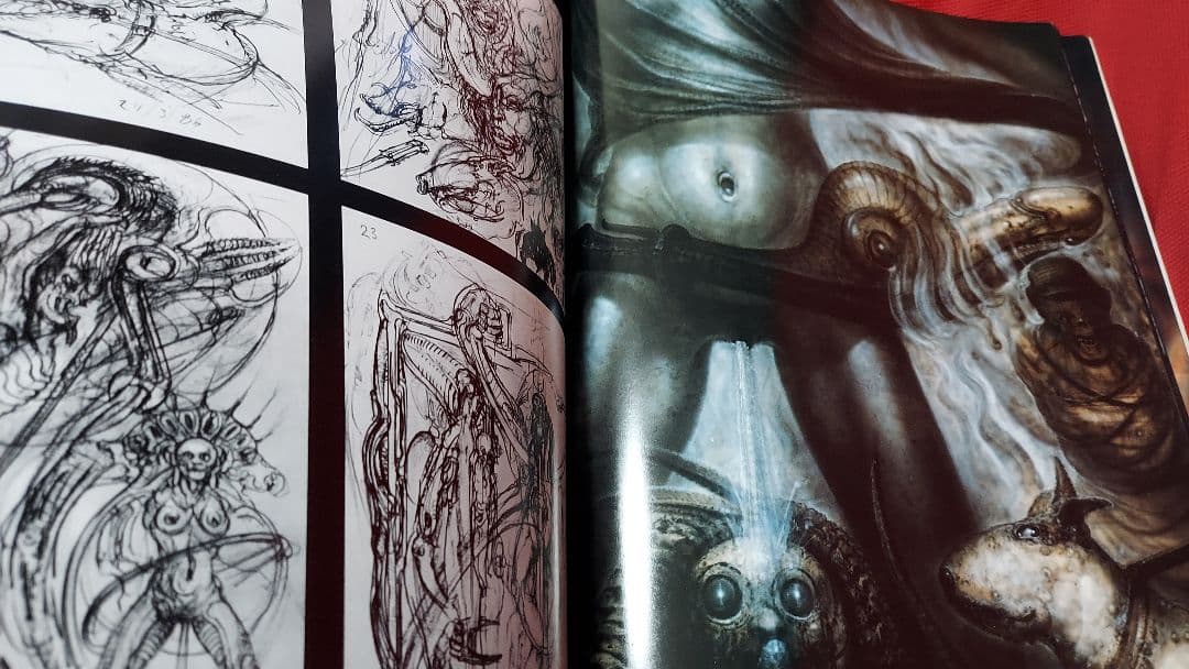 H.R.GIGERバイオメカニクス[初版本]