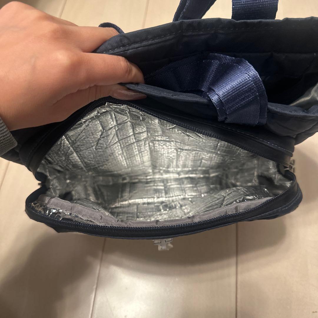 BEAMSGOLF トートバッグ ネイビー/ホワイト