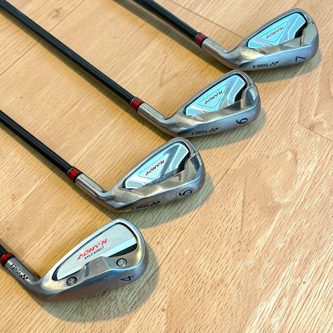 初心者向け✨YONEX CYBER STAR NANO V ゴルフクラブセット