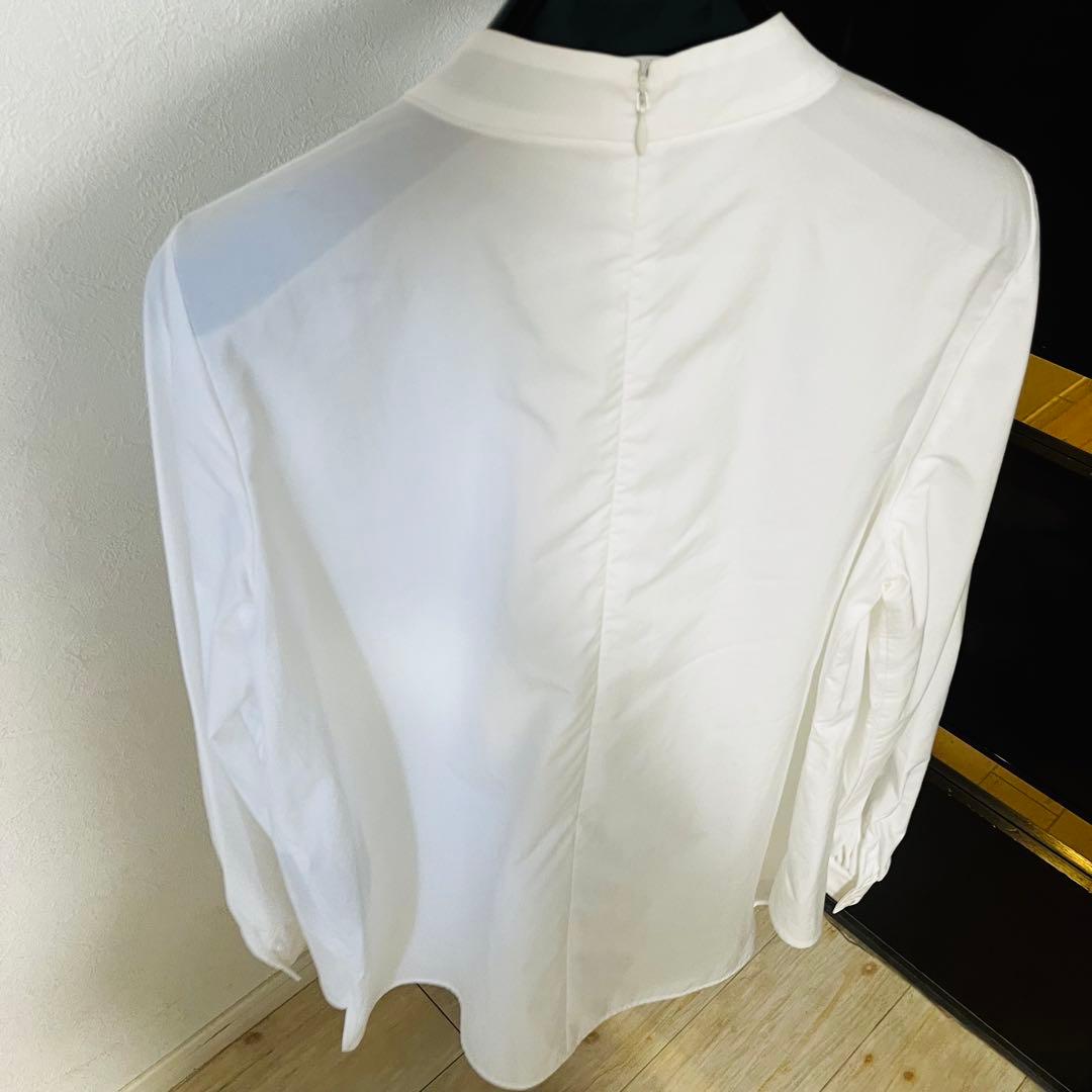 新品☆ ANAYI コットン2WAYボウタイブラウス/セオリー、23区、ロペ