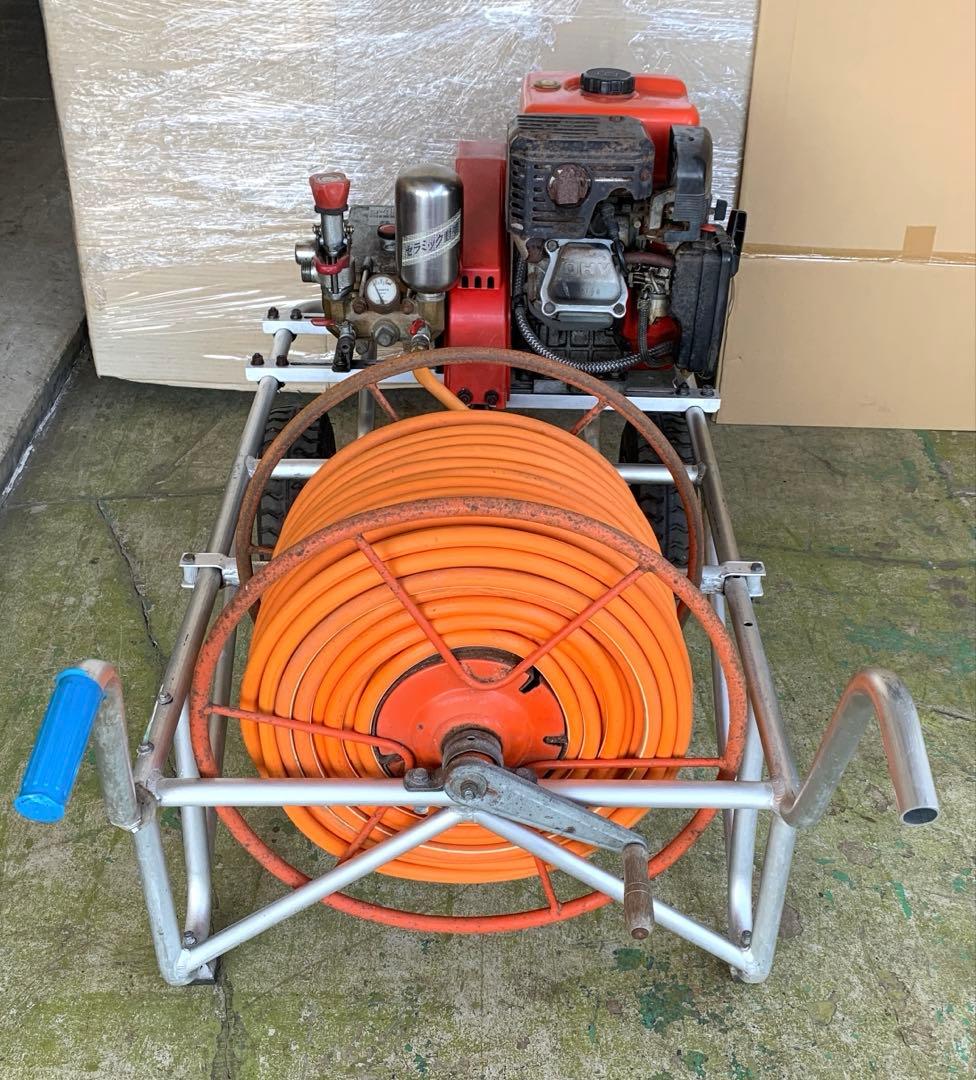 共立 セラミックセット動噴 動力噴霧機 SP450A アルミキャリー