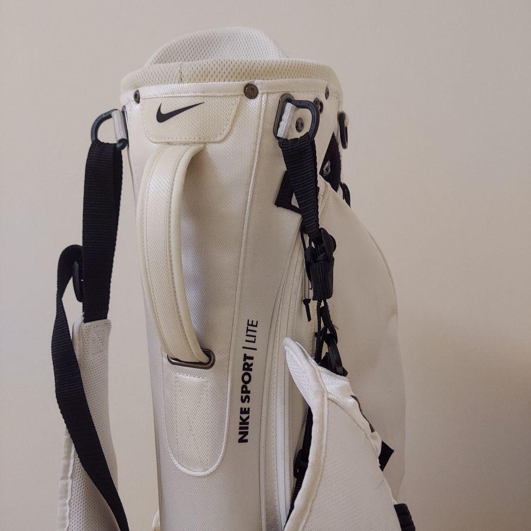 【ごえってぃー】NIKE ナイキ キャディバック 軽量 スタンド WH ★
