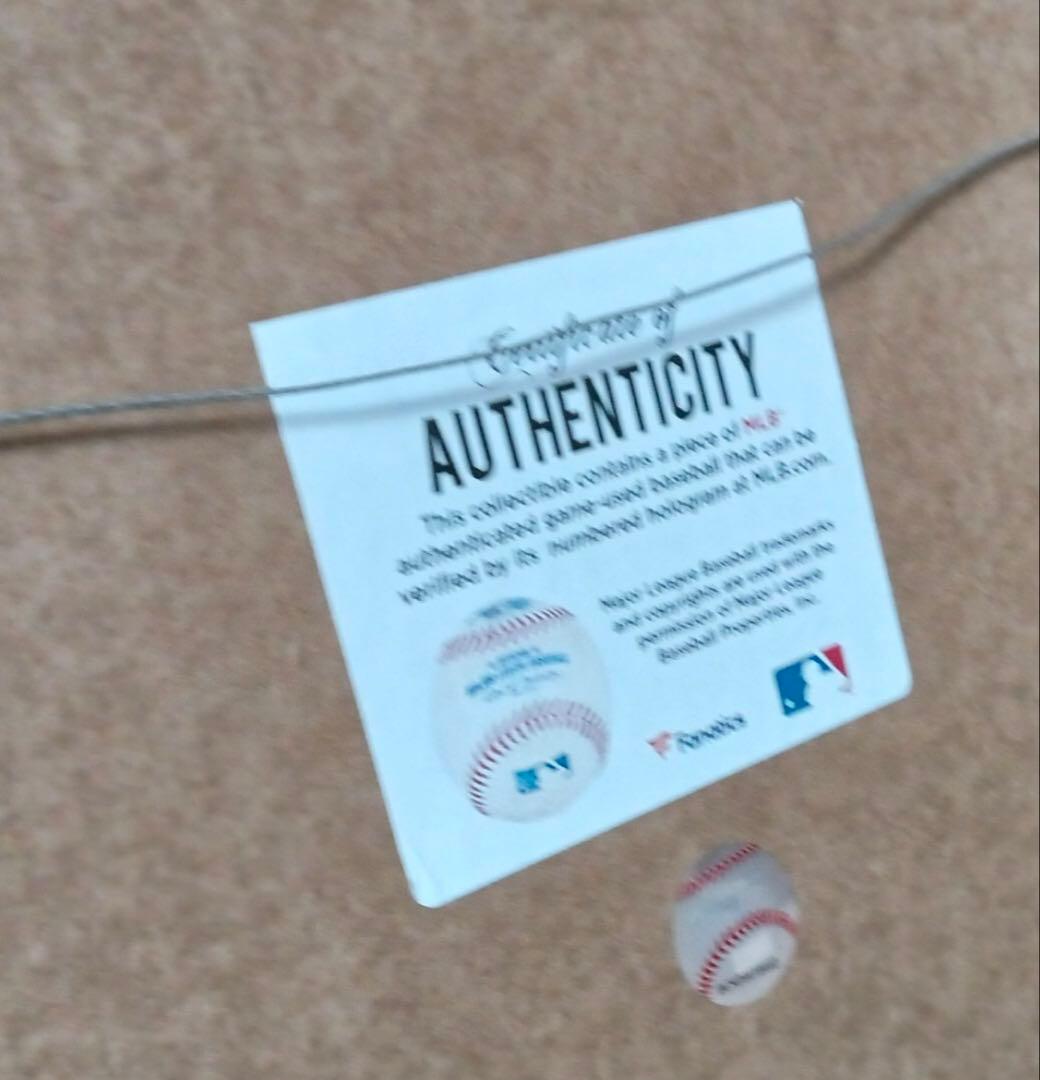 値下げ　大谷選手 実使用ボールピース フォトフレーム