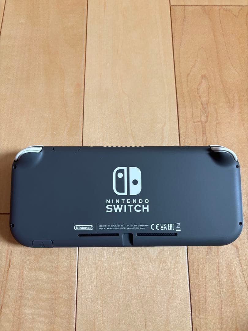 Nintendo Switch Lite グレー 本体 美品 スイッチライト
