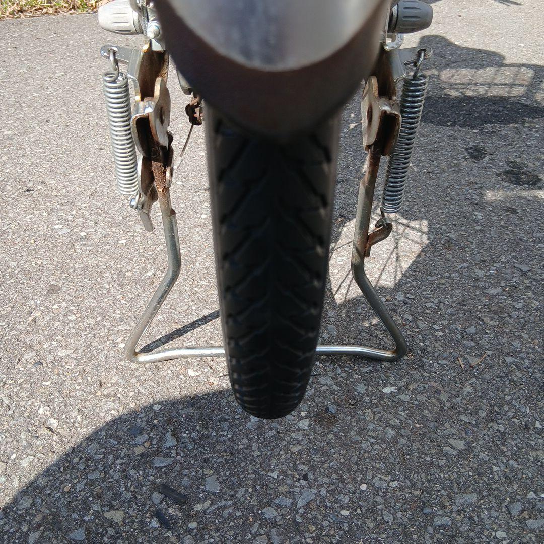 BRIDGESTONE　アルミフレーム　 20インチ　リアかご付き　即乗れます