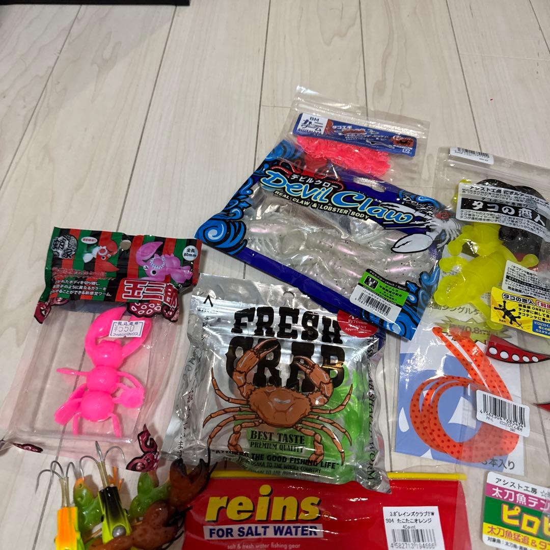 タコ釣りまとめ売りエギ・餌木 約50個セット